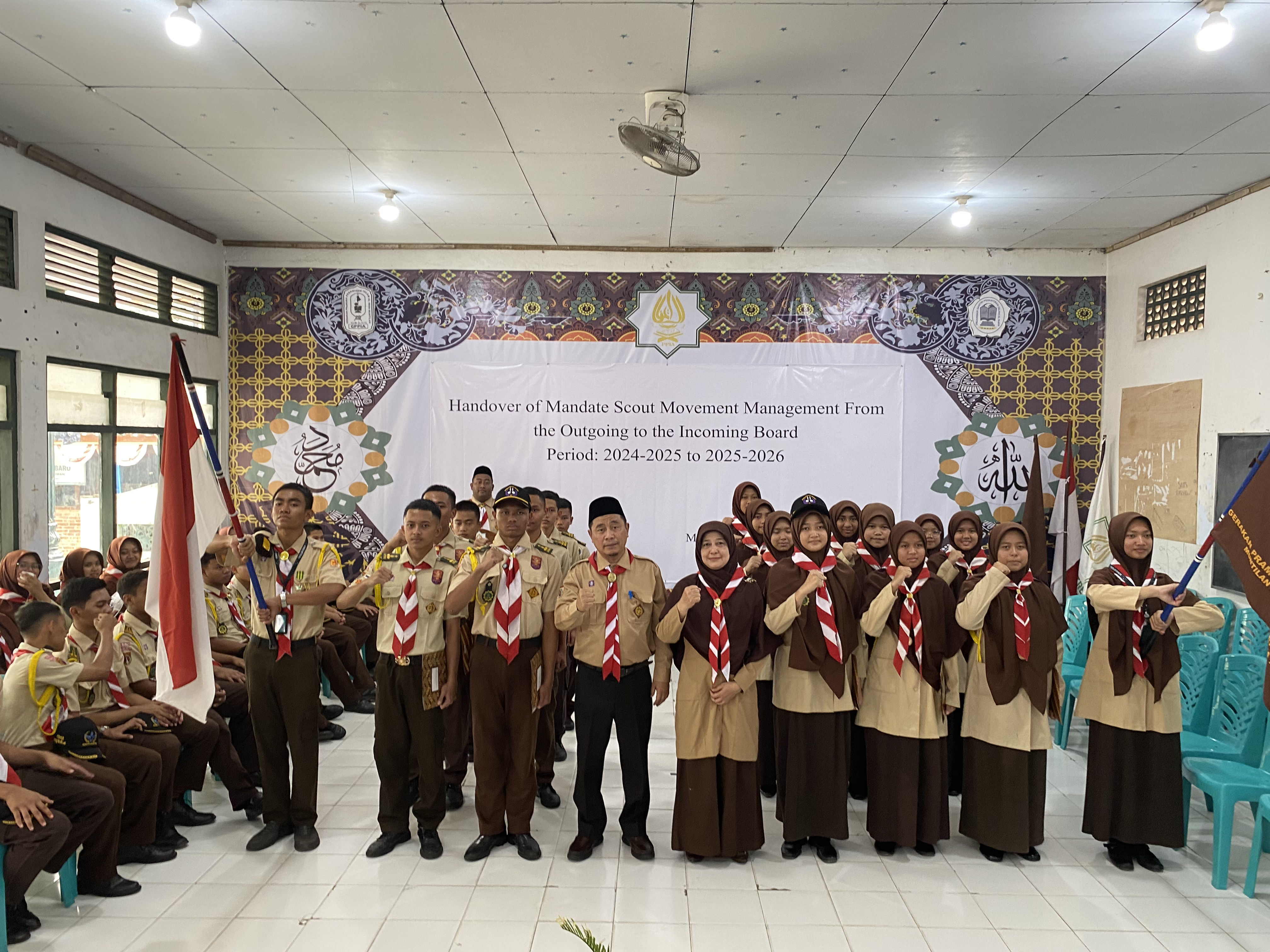 Pelantikan Pengurus Gerakan Pramuka Pesantren Islam Al Iman (GPPIA) 2025/2026