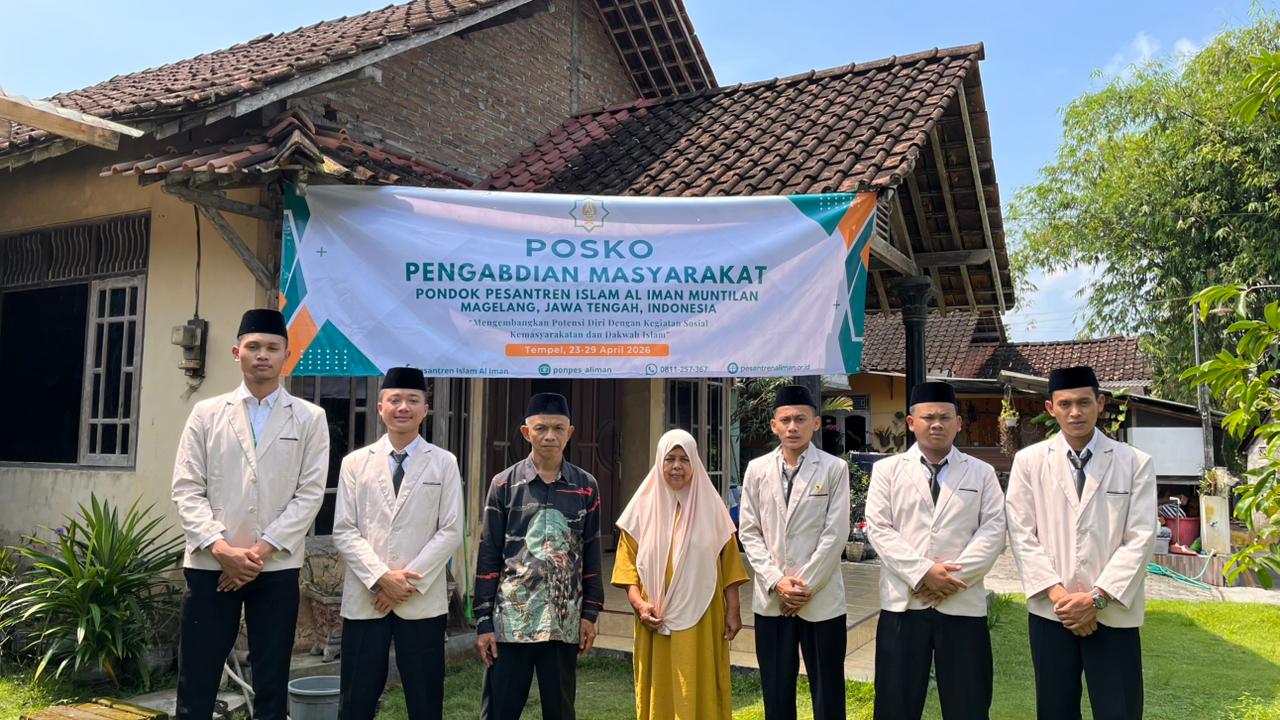 Santri Kelas VI Al Iman Terjun ke Masyarakat: Jaga Iman, Jaga Badan