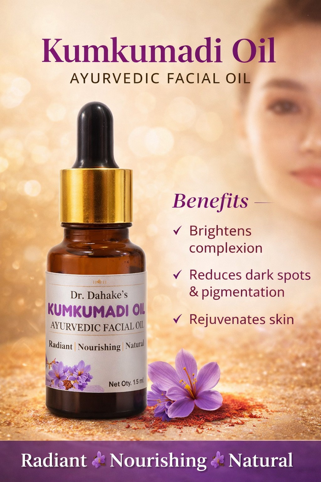 Kumkumadi Facial Oil