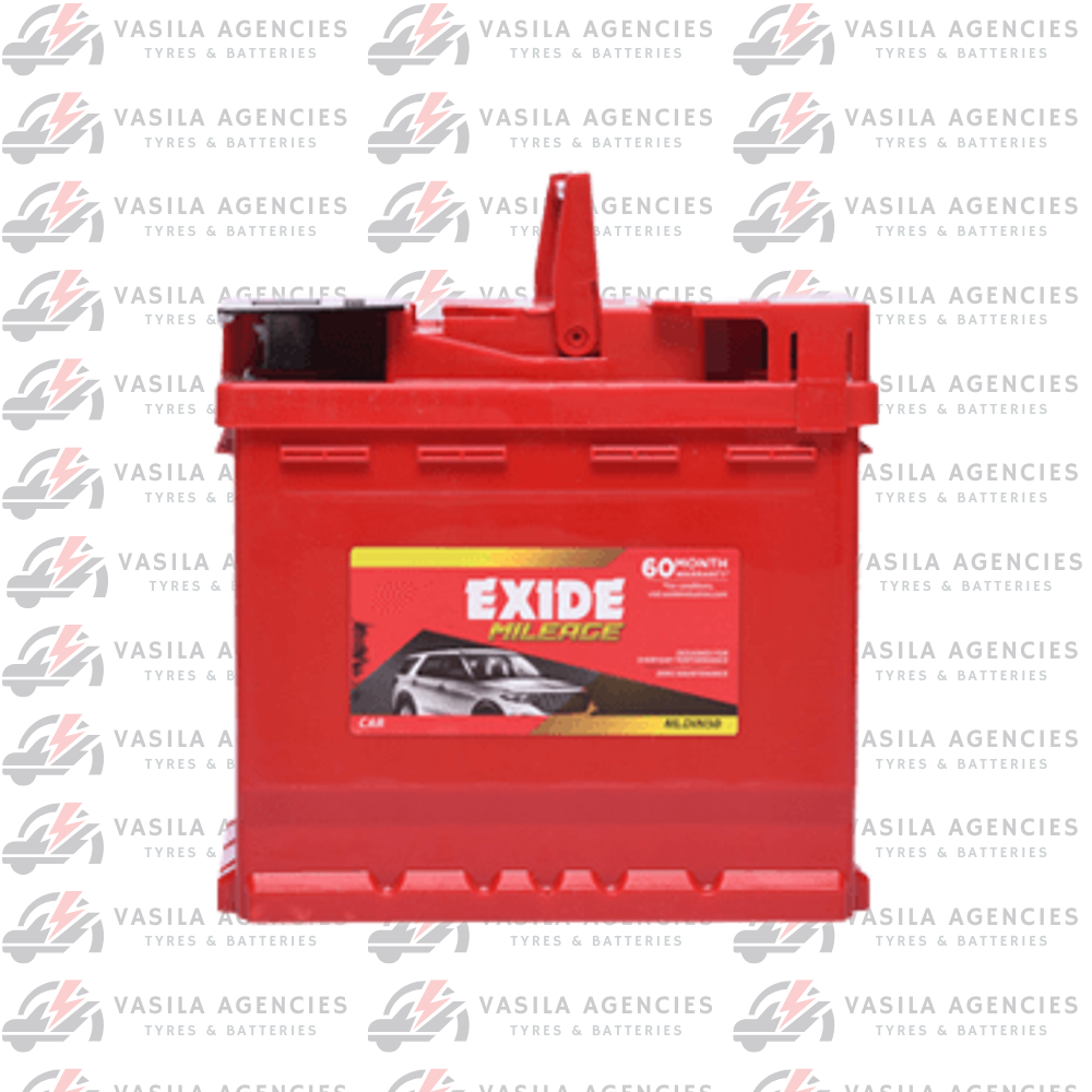 Exide Mileage 50Ah DIN Car Battery (MLDIN50)