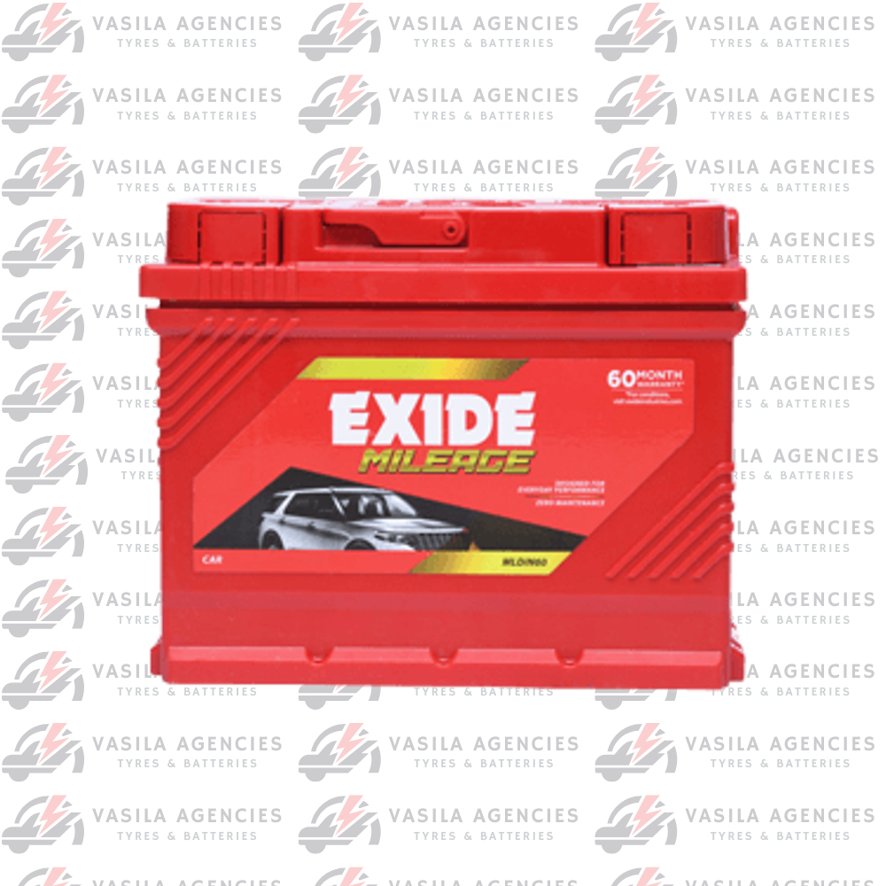 Exide Mileage 60Ah DIN Car Battery (MLDIN60)