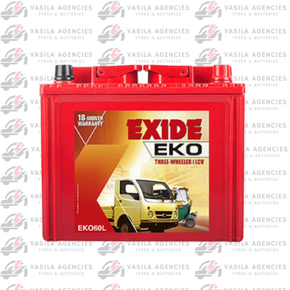 Exide Eko 60Ah LCV Battery (EKO60L/R)