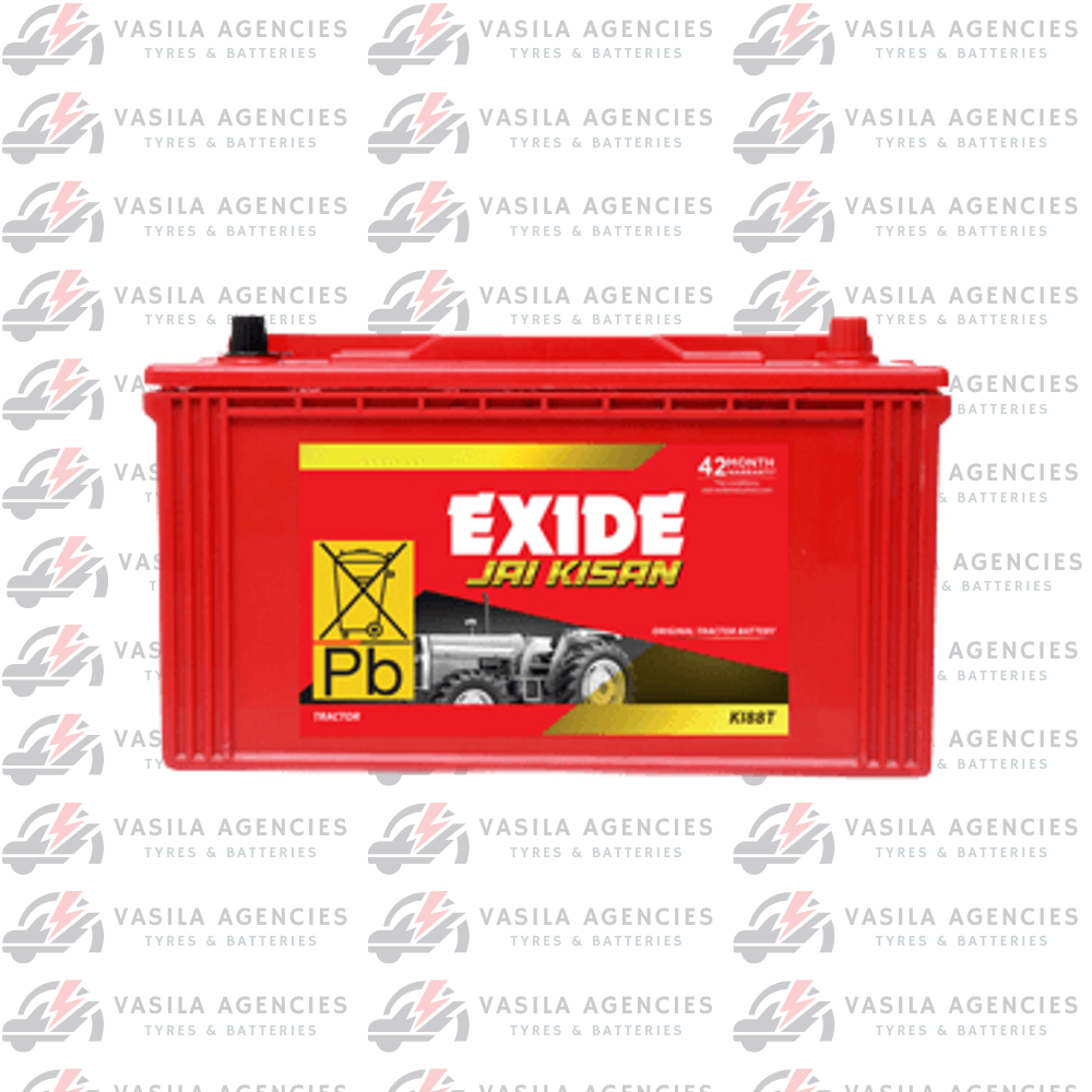 Exide Jai Kisan 88Ah Tractor Battery (KI88T/TLH)