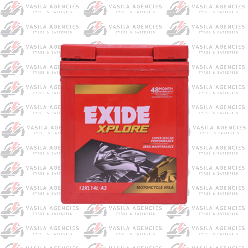 Exide Xplore 14Ah 2-Wheeler Battery (12XL14L-A2)