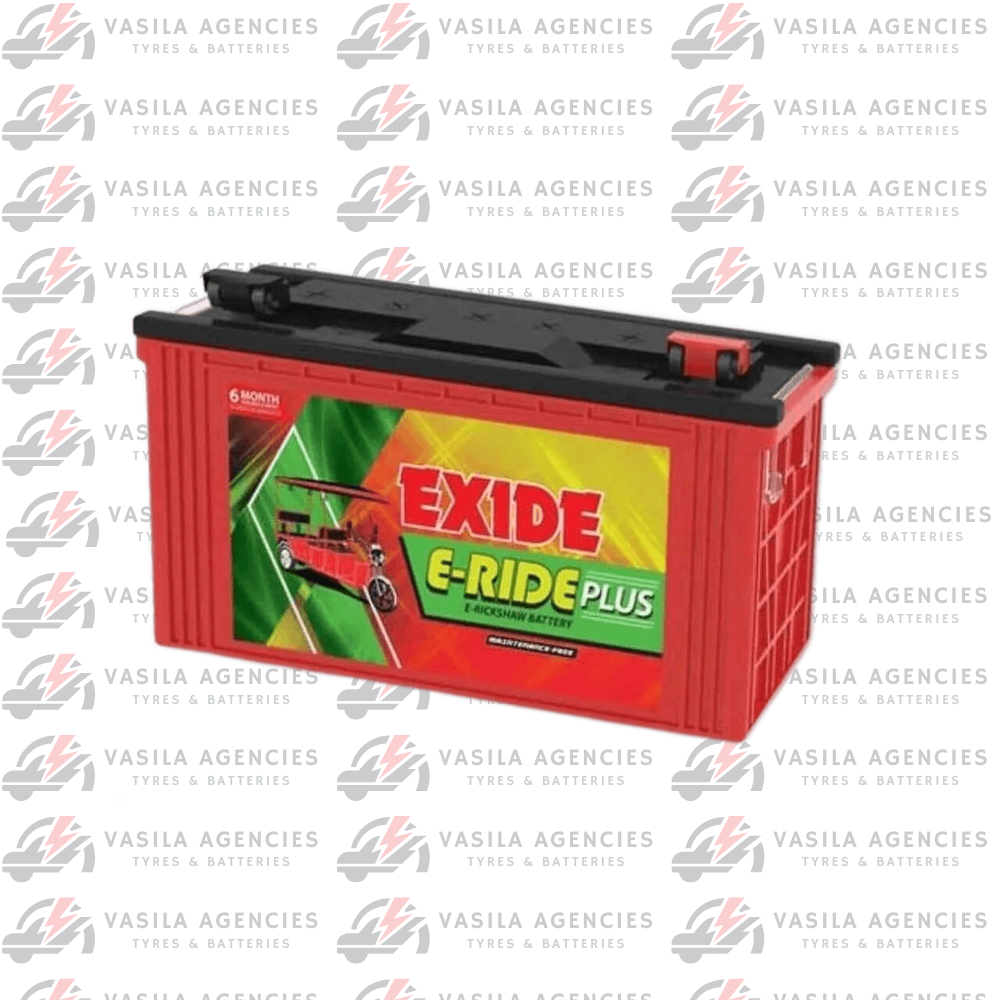 Exide Eride Tubular Plus 125Ah E-Rickshaw Battery (ERTBPLUS125N)