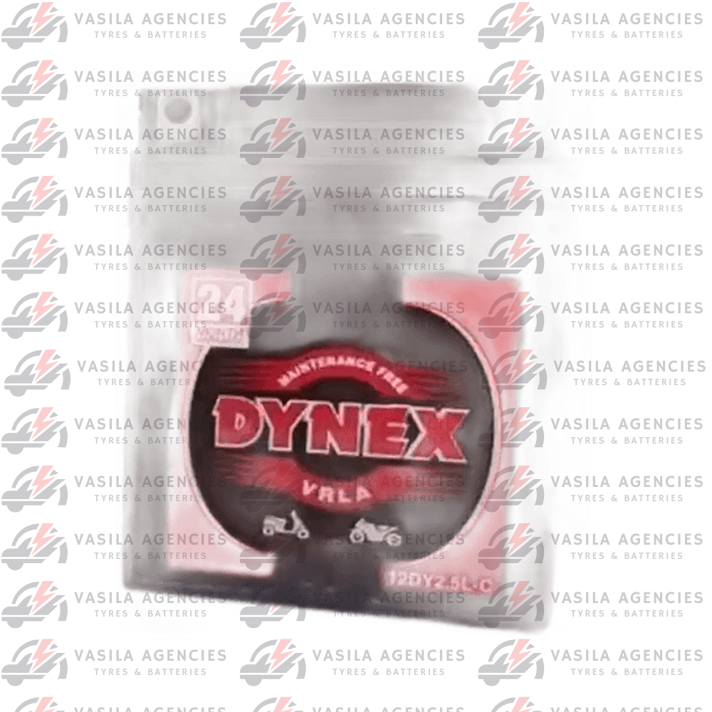DYNEX 12DY2.5L-C - 2.5Ah 2-Wheeler Battery