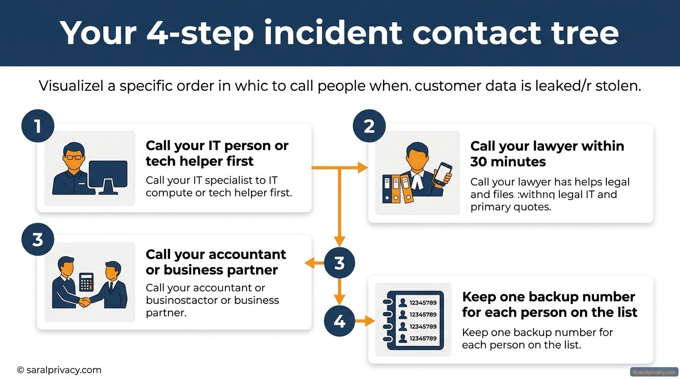 Who do you call when customer data leaks?