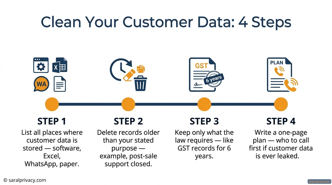 Old customer records could get you fined