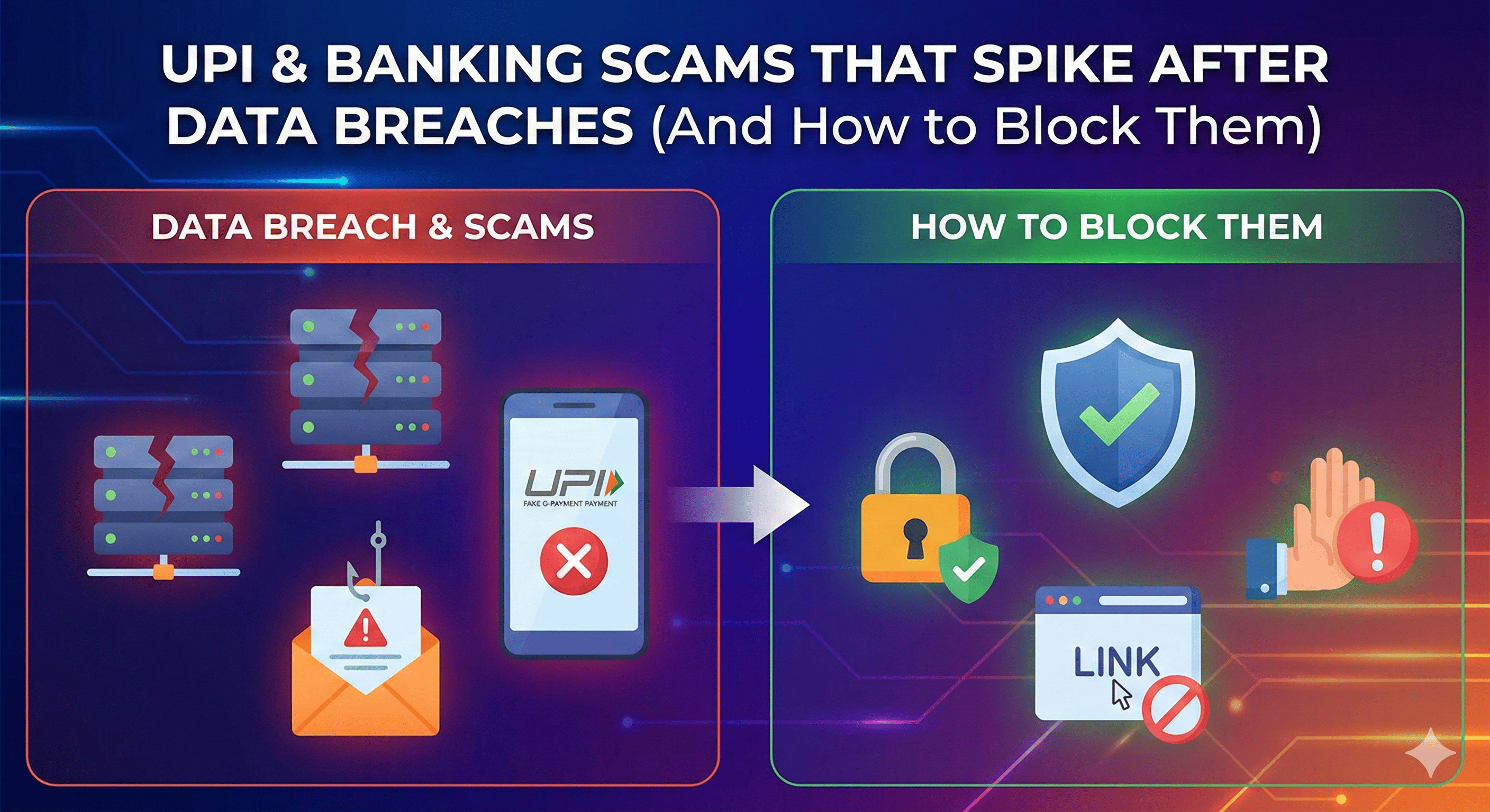 The Breach-to-Bank Pipeline: How Stolen Data Becomes a UPI Scam