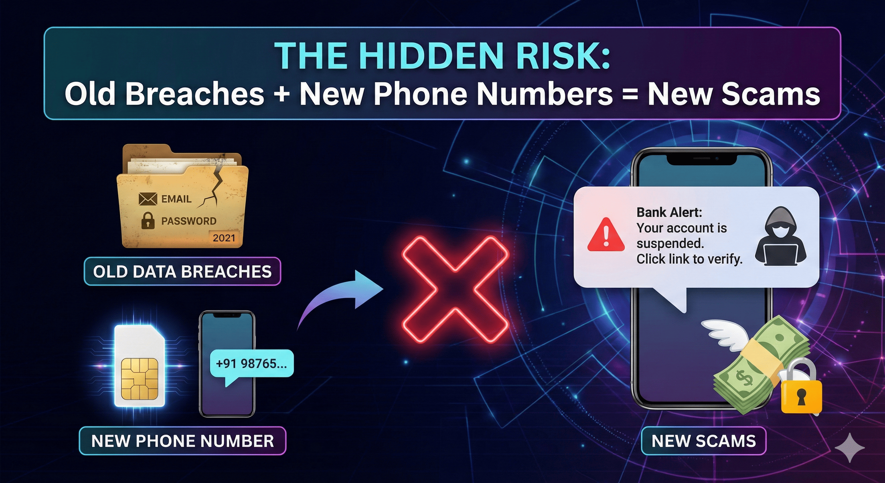 The Hidden Risk: Why Your New Phone Number and Old Breaches Are a Dangerous Match