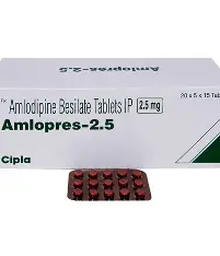 AMLOPRES 2.5 MG TAB 15S