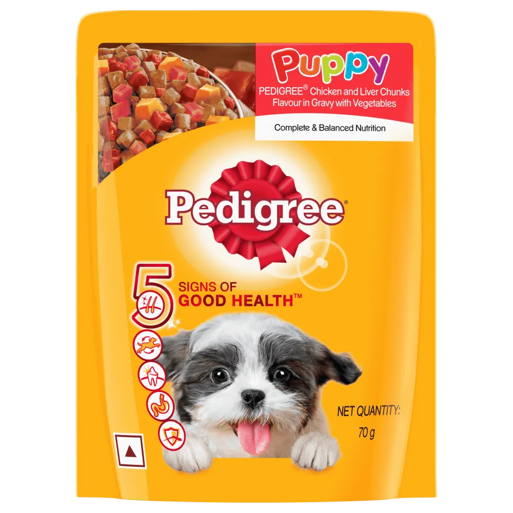 PEDIGREE PUP CK LIVER 70G
