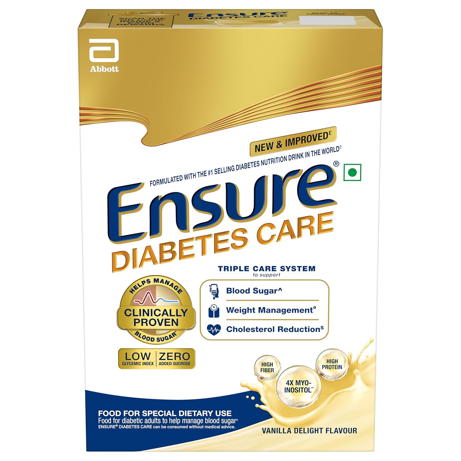 ENSURE DIABETIC VANILA 375GM