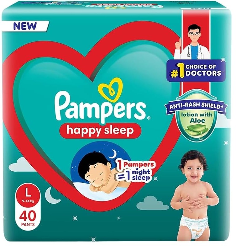 PAMPERS BLUEPANTS LG 42S