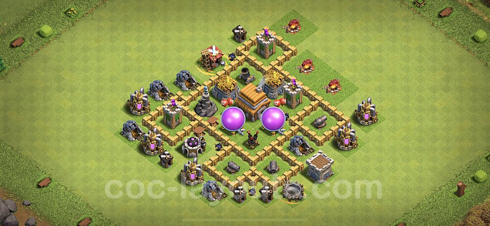 Best TH5 Farming Base – Farming 2026