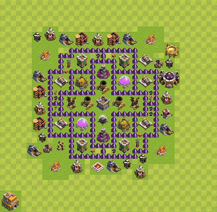 TH7 Farming Base – Top Farming Design