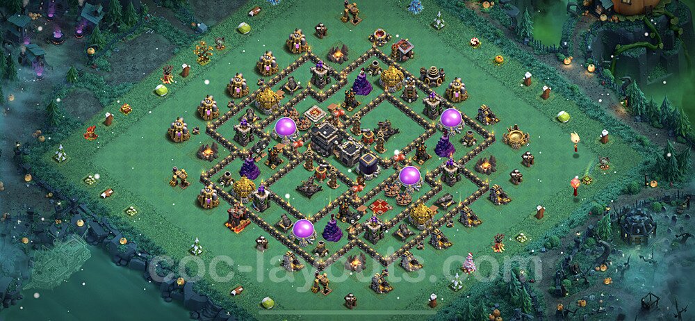 Best TH9 Farming Base – Farming 2026