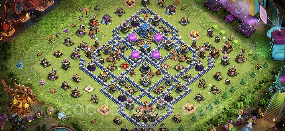 TH12 Trophy Base – Trophy Layout 2026