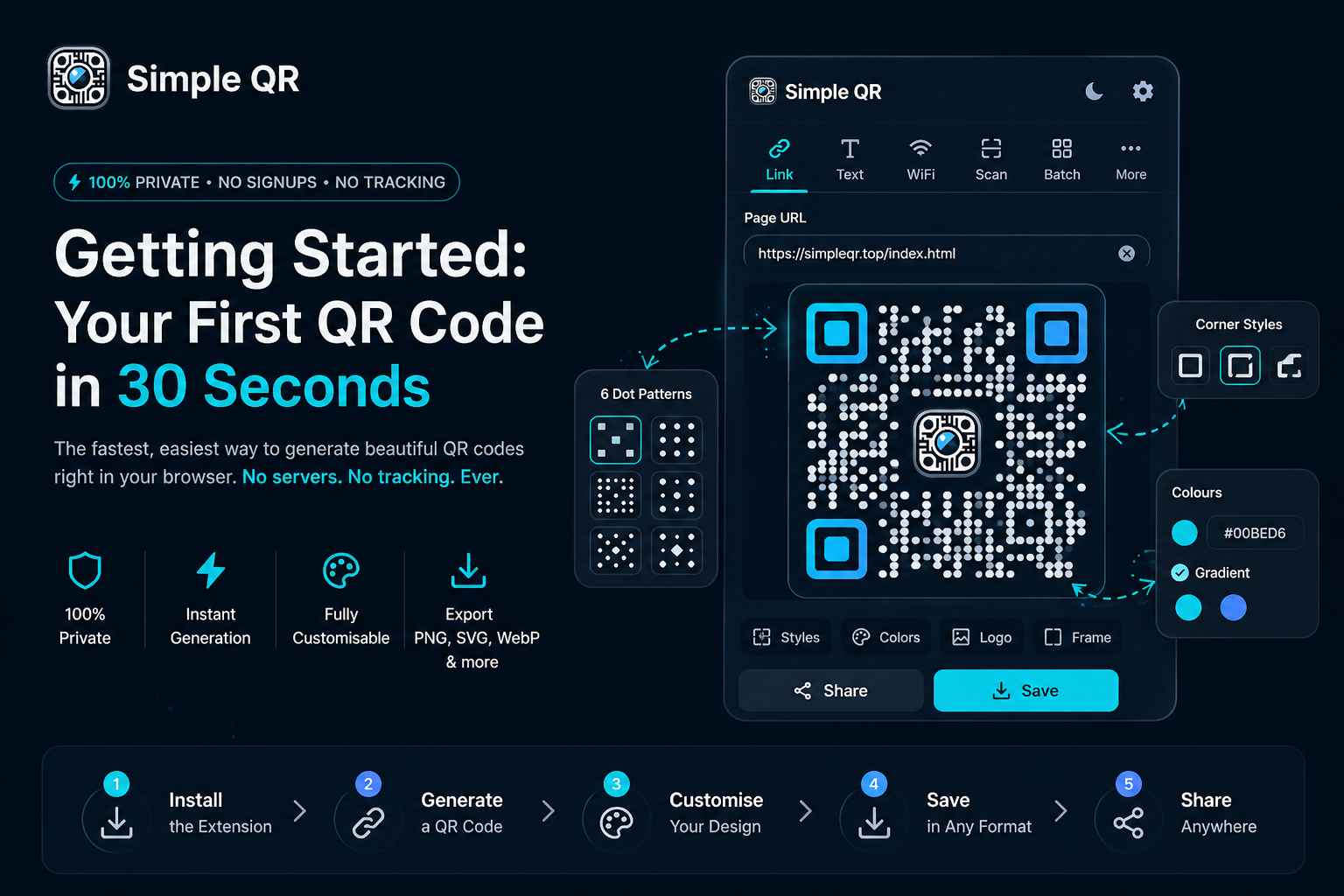 Getting Started: Your First QR Code in 30 Seconds