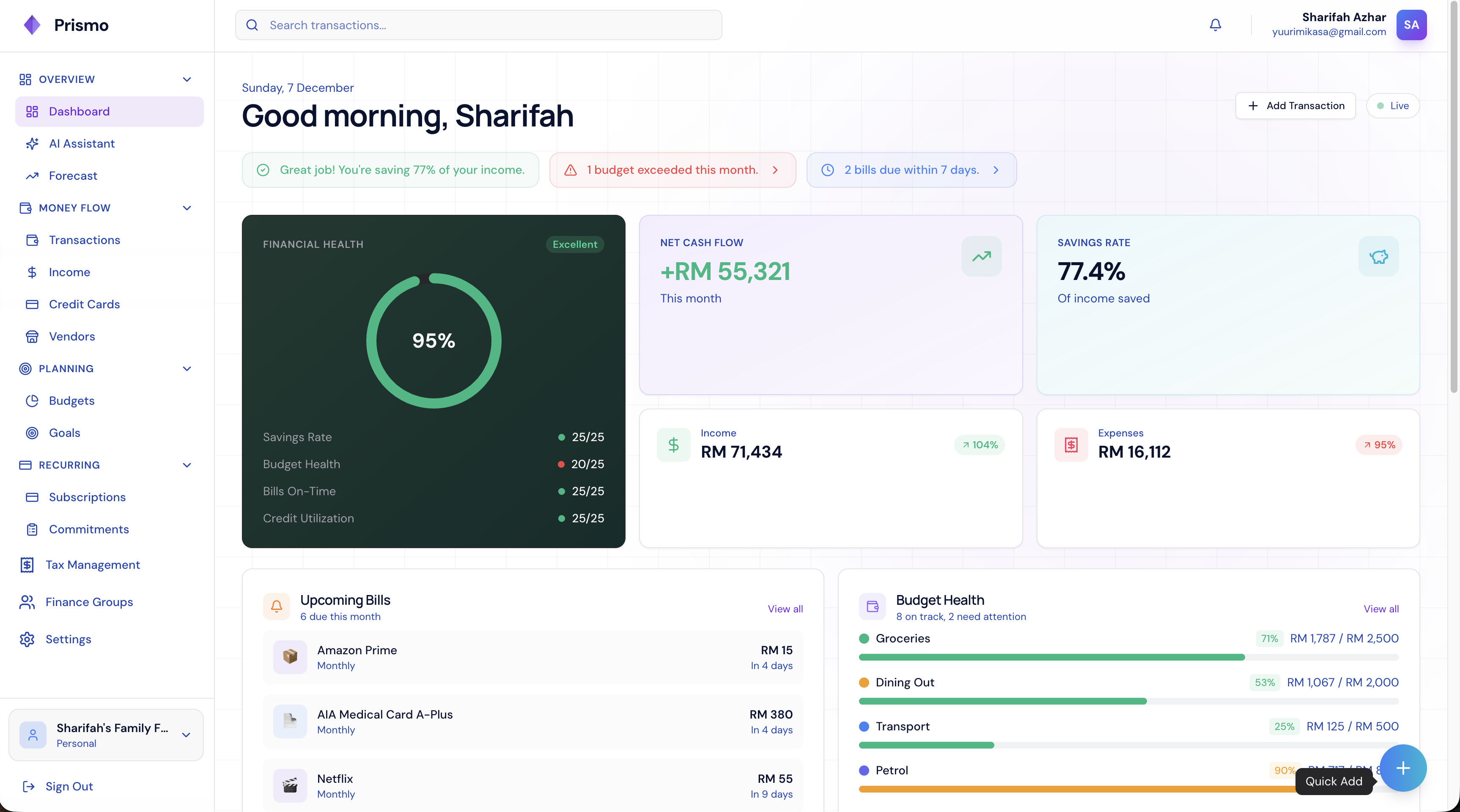 Prismo Finance preview