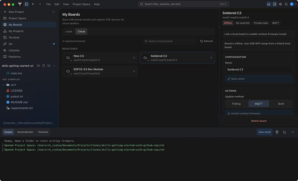 Tantalum IDE screenshot