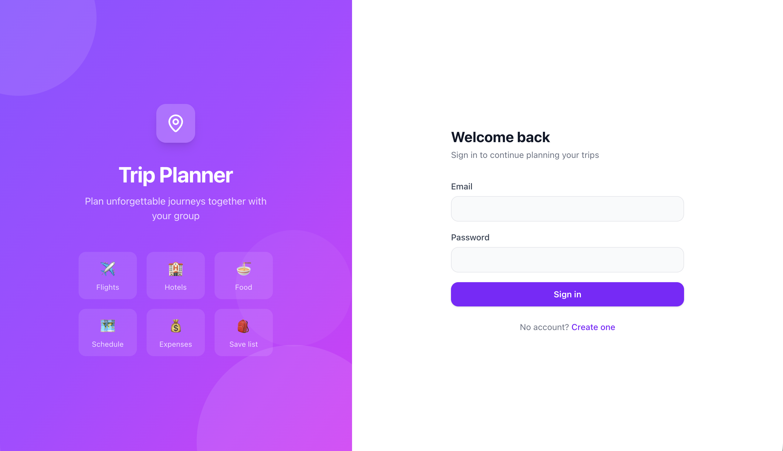 Trip Planner